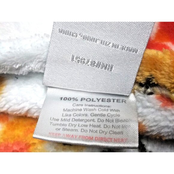 Sleeping Partners Plush Blanket Throw Dog-print Soft 50" x 70" puppy dog-lovers - Picture 7 of 8